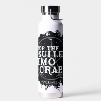 Supernatural "Emo" Quote Water Bottle