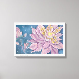 Supernatural Flower Canvas Print