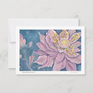 Supernatural Flower Card