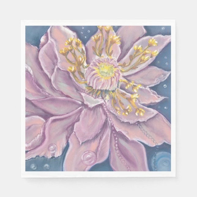 Supernatural Flower Napkin (Front)