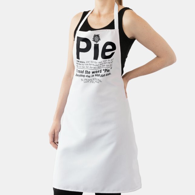 Supernatural "Pie" Quote Apron (Insitu)
