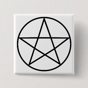 Supernatural Symbol Series #4 2 Inch Square Button
