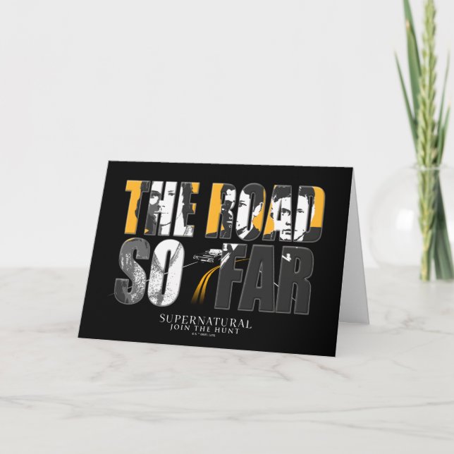Supernatural "The Road So Far" Card (Front)