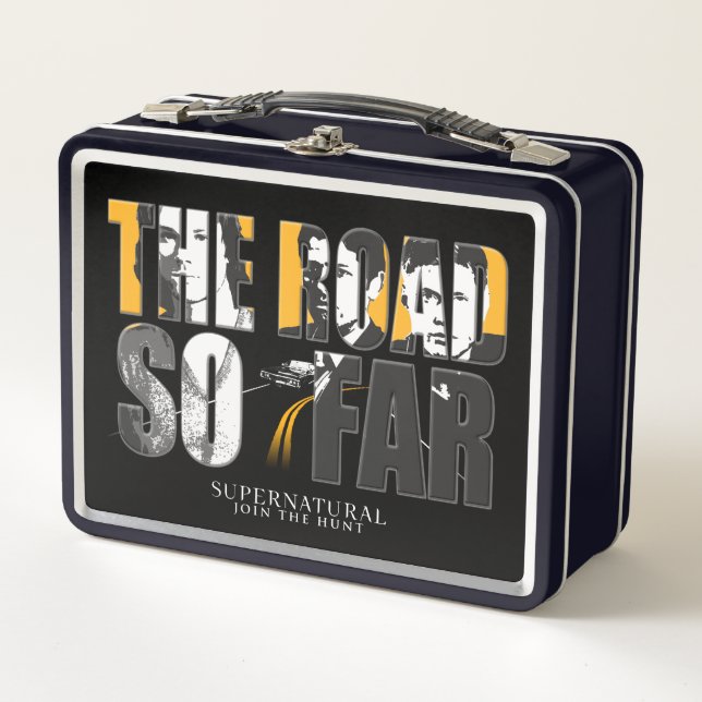 Supernatural "The Road So Far" Metal Lunch Box (Front)