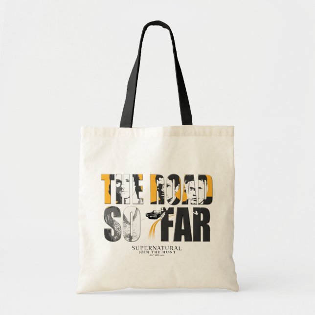 Supernatural "The Road So Far" Tote Bag (Front)
