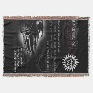 Supernatural Throw Blanket