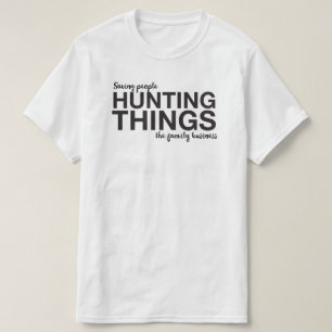 Supernatural Typography T-Shirt