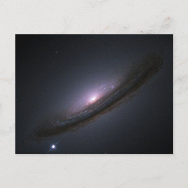 Supernova 1994D disc galaxy NASA Postcard (Front)