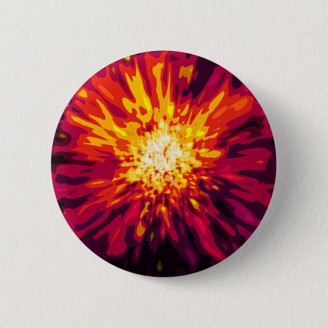 Supernova Blast 2 Inch Round Button (Front)