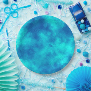 Supernova cloud effect Paper Plate