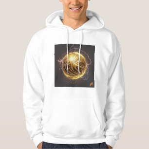  "Supernova Elegance - Cosmic Explosion Emblem Tee