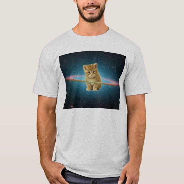 Supernova Kitten Planet T-Shirt (Front)
