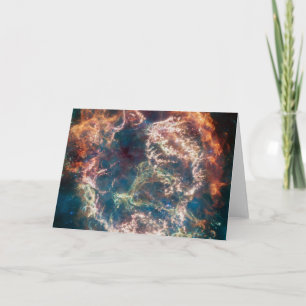 Supernova Remnant Cassiopeia A. Card