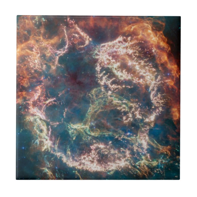 Supernova Remnant Cassiopeia A. Tile (Front)