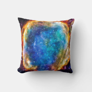 Supernova Remnant G299.2-2.9 NASA Space Photo Throw Pillow