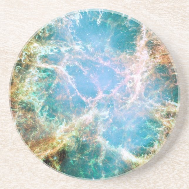 Supernova Remnant Position in Crab Nebula Coaster (Front)