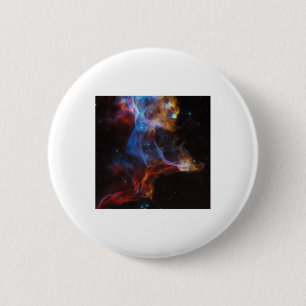 Supernova Remnant The Veil Nebula Sticker 2 Inch Round Button