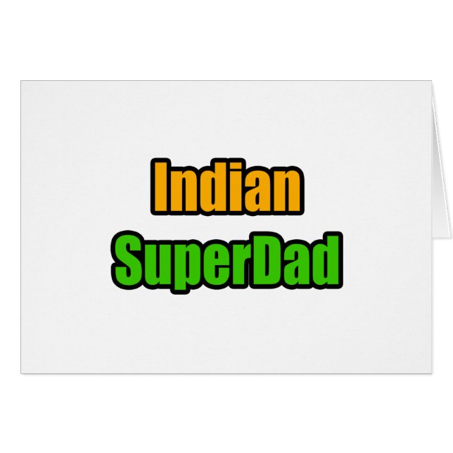 SuperPapa indien (Devant horizontal)