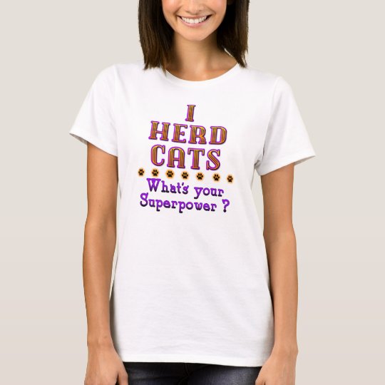 Superpower Cat Shirt