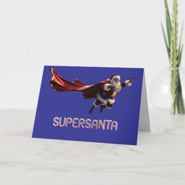 Supersanta Card (Front)