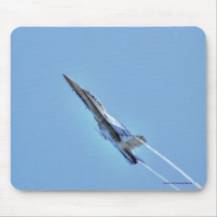 Supersonic Airforce Jet-Fighter Designer Gift Mouse Pad