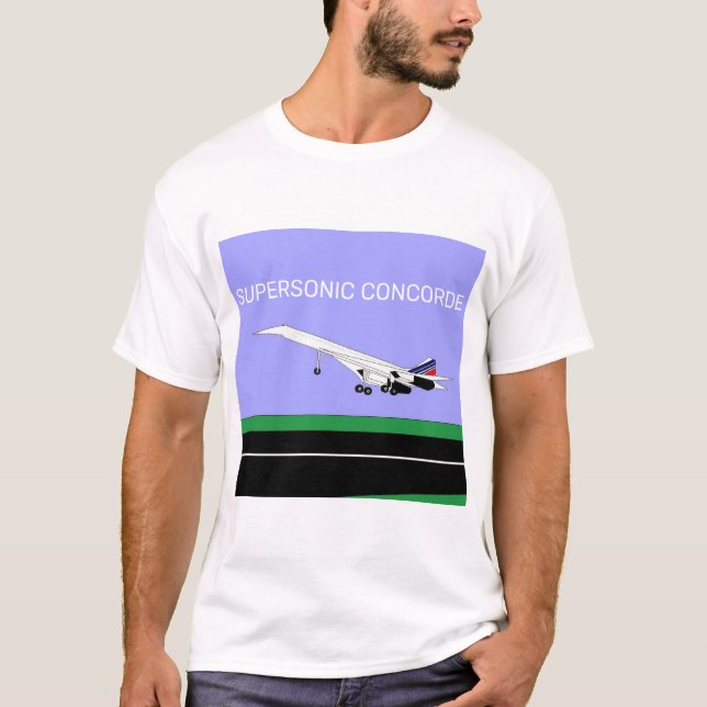 Supersonic Concorde T-Shirt (Front)