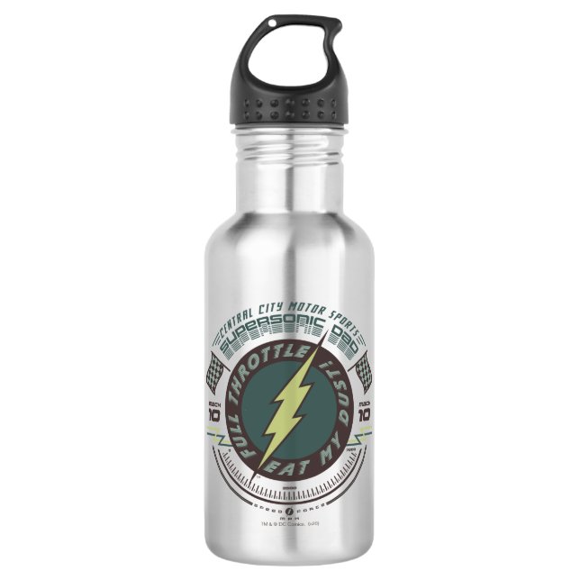 Supersonic Dad - Central City Motor Sports 532 Ml Water Bottle (Front)