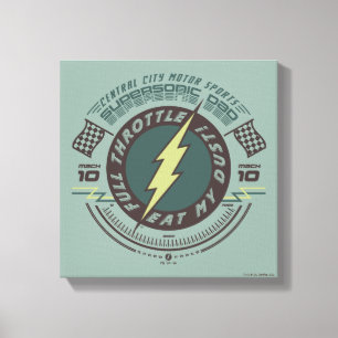 Supersonic Dad - Central City Motor Sports Canvas Print