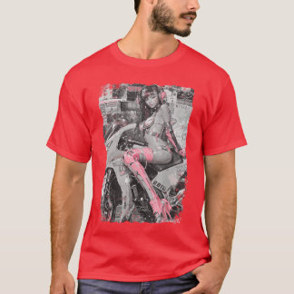 Supersport Bike Superbike Pinup Girl Racing Motorc T-Shirt