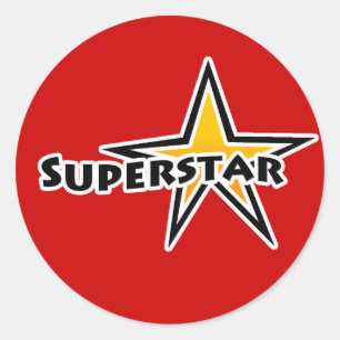 Superstar Classic Round Sticker