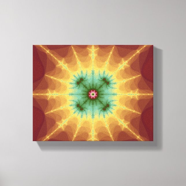 Superstar - Fractal Art Canvas Print (Front)