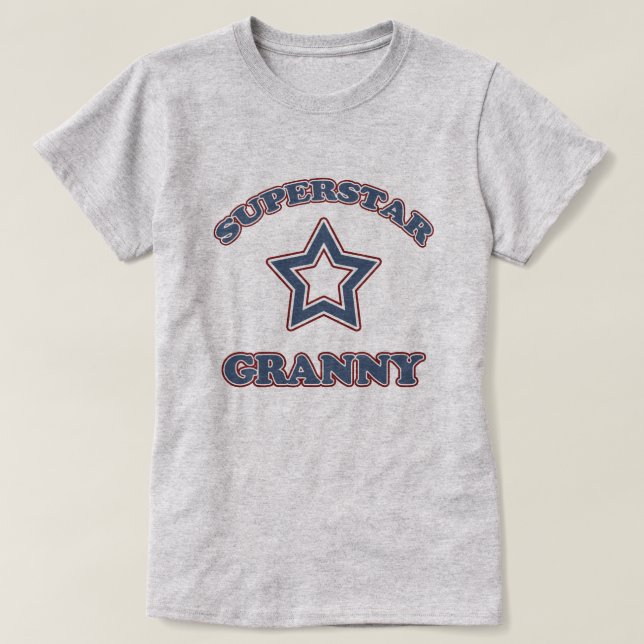 Superstar Granny T-Shirt (Design Front)