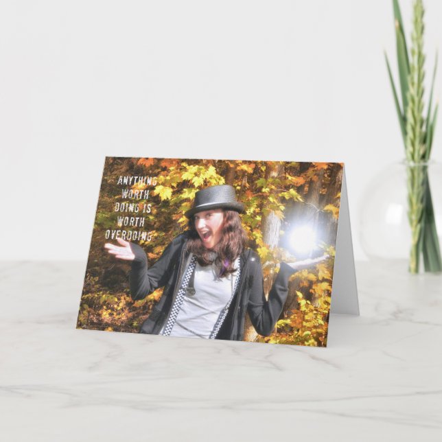 SUPERSTAR Greeting Card (Front)