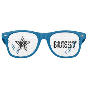 Superstar Guest Shades Fun Wedding Sunglasses