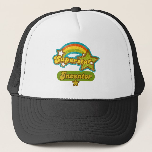 Superstar Inventor Trucker Hat (Front)