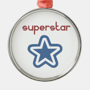 SUPERSTAR METAL ORNAMENT