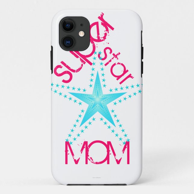 Superstar Mom Case-Mate iPhone Case (Back)