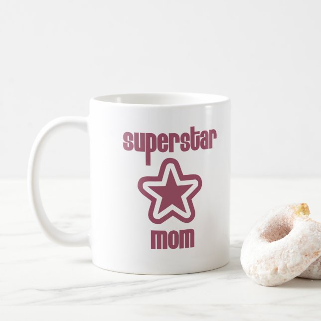 Superstar Mom Mug (With Donut)