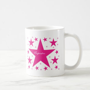 Superstar Mug, Pink Coffee Mug
