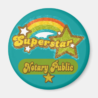Superstar Notary Public Magnet
