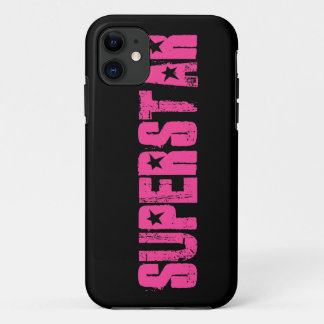 Superstar pink iPhone 11 case