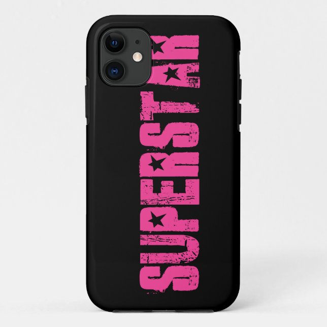Superstar pink Case-Mate iPhone case (Back)