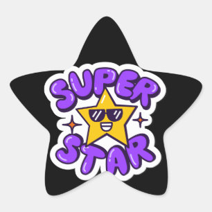superstar  star sticker