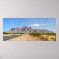 Superstition Mountain - Panoramic