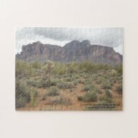 Superstition Mountain Range of Arizona