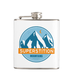 Superstition Mountains Arizona Hip Flask