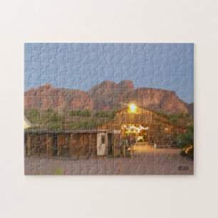 Superstitions au puzzle de coucher du soleil