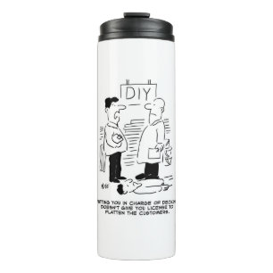 Superstore Retail Shop Worker and Shop Manager Thermal Tumbler