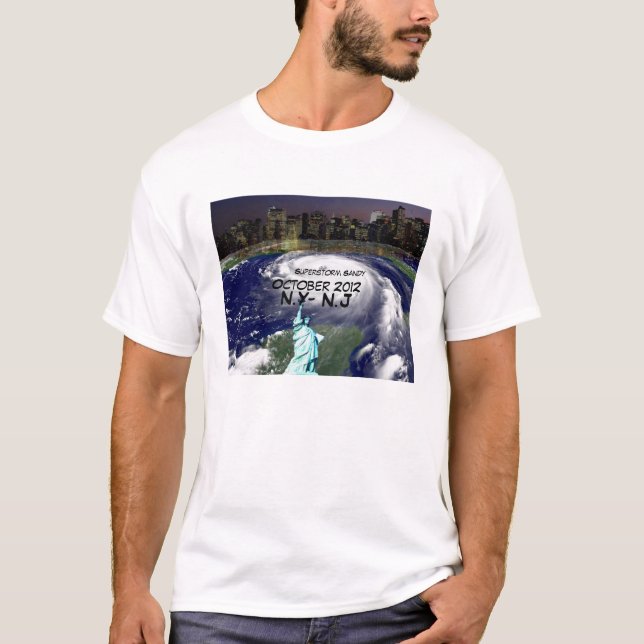Superstorm Sandy_ T-Shirt (Front)
