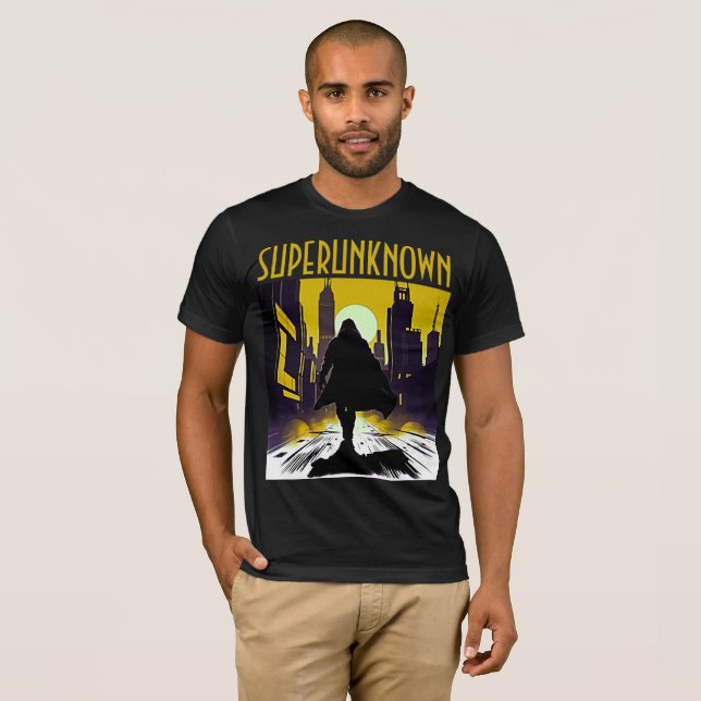 Superunknown Cyberpunk Silhouette T-Shirt (Front Full)